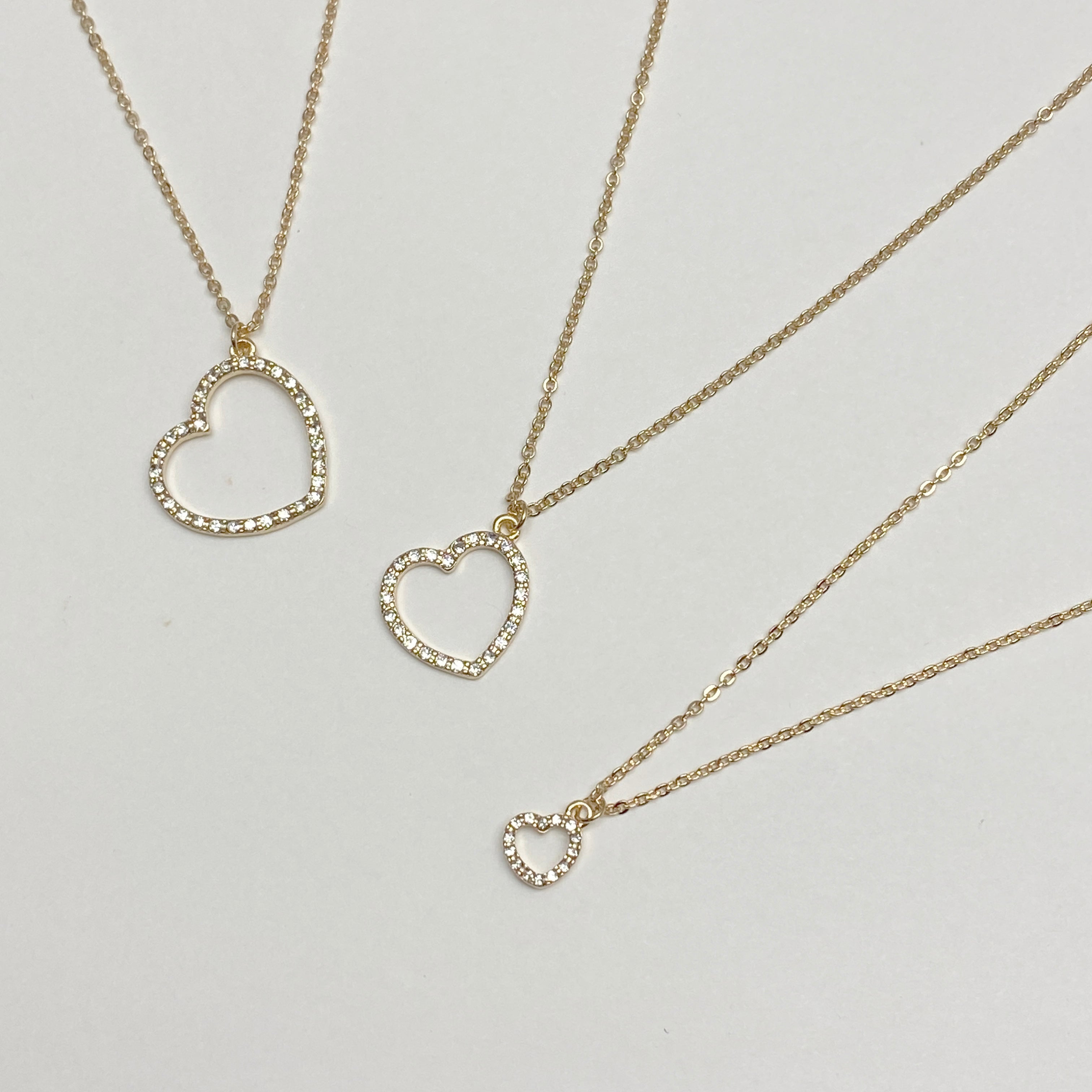 Necklaces for Women Heart Zircon Pendant Rhinestone Necklace Zircon Heart  Necklaces Chain Jewelry For Women Girls Heart Pendant Necklace Valentines  Day Decor - Walmart.com
